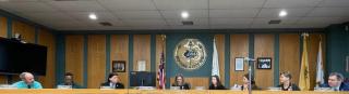Councilmembers at 2023 reorganization meeting 