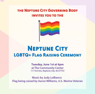June 1st LGBTQ+ Flag Raising Ceremony