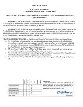 Resolution 2023-11