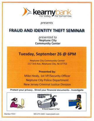 Fraud and Identity Theft Seminar