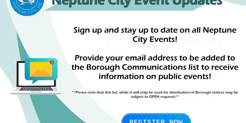 Neptune City Borough's Communication Registry